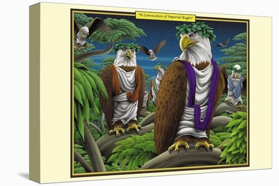 A Convocation of Imperial Eagles-Richard Kelly-Stretched Canvas