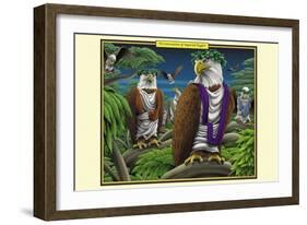 A Convocation of Imperial Eagles-Richard Kelly-Framed Art Print