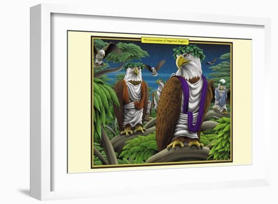 A Convocation of Imperial Eagles-Richard Kelly-Framed Art Print