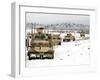 A Convoy of Vehicles During a Route Clearing Procedure in Afghanistan-Stocktrek Images-Framed Photographic Print