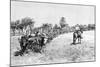 A Convoy of Wagons, South America, 1895-null-Mounted Giclee Print