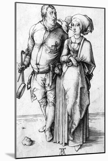 A Cook and His Wife, Circa 1496-Frank Cadogan Cowper-Mounted Giclee Print