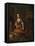 A Cook, Dutch Painting of 18th Century-Louis De Moni-Framed Stretched Canvas