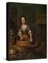 A Cook, Dutch Painting of 18th Century-Louis De Moni-Stretched Canvas
