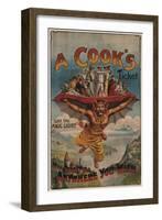 A Cook's Ticket Will Take You Anywhere You Wish, 1905-Alex K. Sutton-Framed Giclee Print
