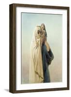 A Coptic Mother, 1859-Carl Haag-Framed Giclee Print