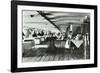 A Copy of a Photograph of the Ward Deck of the Atlas Smallpox Hospital Ship, C1890-C1899-null-Framed Photographic Print