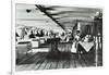 A Copy of a Photograph of the Ward Deck of the Atlas Smallpox Hospital Ship, C1890-C1899-null-Framed Photographic Print