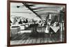 A Copy of a Photograph of the Ward Deck of the Atlas Smallpox Hospital Ship, C1890-C1899-null-Framed Photographic Print