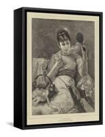 A Coquette-Leon Herbo-Framed Stretched Canvas