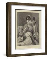 A Coquette-Leon Herbo-Framed Giclee Print