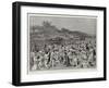 A Corean New Year Custom, Stone-Fighting Near Seoul-Frederic De Haenen-Framed Giclee Print