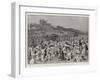 A Corean New Year Custom, Stone-Fighting Near Seoul-Frederic De Haenen-Framed Giclee Print