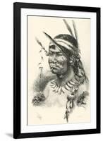 A Coreguaje, Korébahü or Koré Pâín Indian from Caquetá, Colombia-null-Framed Giclee Print