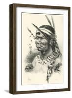 A Coreguaje, Korébahü or Koré Pâín Indian from Caquetá, Colombia-null-Framed Giclee Print