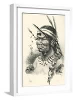 A Coreguaje, Korébahü or Koré Pâín Indian from Caquetá, Colombia-null-Framed Giclee Print