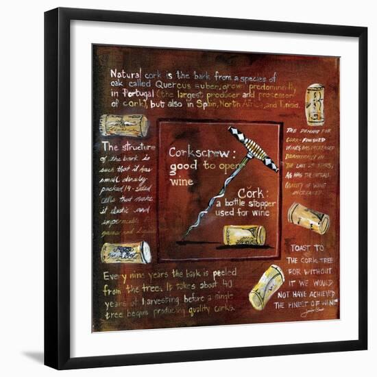 A Cork Story-Jennifer Garant-Framed Giclee Print