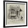 A Corner in Briggate-null-Framed Giclee Print