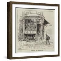 A Corner in Briggate-null-Framed Giclee Print