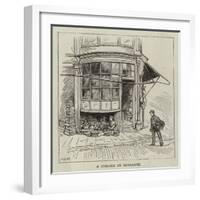 A Corner in Briggate-null-Framed Giclee Print