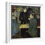 A Corner in the Moulin De La Galette-Henri de Toulouse-Lautrec-Framed Giclee Print