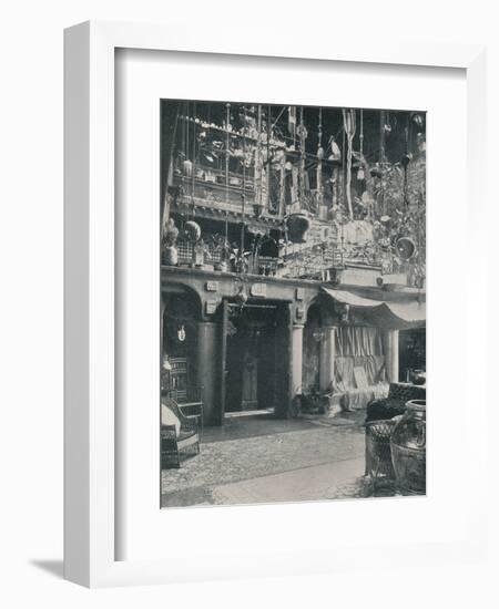 'A Corner in the studio of Mr. Louis C. Tiffany', 1897-Unknown-Framed Photographic Print