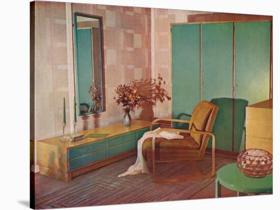 A Corner of Showroom of Henry Stone and Son of Banbury, 1935-null-Stretched Canvas