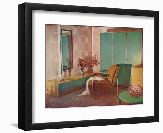 A Corner of Showroom of Henry Stone and Son of Banbury, 1935-null-Framed Premium Giclee Print