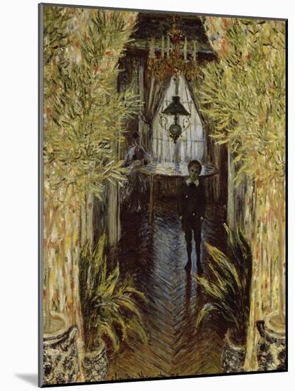 A Corner of the Apartment-Claude Monet-Mounted Giclee Print