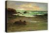 A Corner of the Beach at Concarneau (Un Coin de Plage a Concarneau). 1887-Emile Schuffenecker-Stretched Canvas