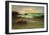 A Corner of the Beach at Concarneau (Un Coin de Plage a Concarneau). 1887-Emile Schuffenecker-Framed Giclee Print