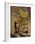 A Corner of the Cabonet Des Jeux, the Card-Room, at Vaux-Le-Vicomte-Charles Le Brun-Framed Giclee Print