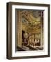 A Corner of the Cabonet Des Jeux, the Card-Room, at Vaux-Le-Vicomte-Charles Le Brun-Framed Giclee Print