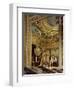 A Corner of the Cabonet Des Jeux, the Card-Room, at Vaux-Le-Vicomte-Charles Le Brun-Framed Giclee Print