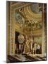 A Corner of the Cabonet Des Jeux, the Card-Room, at Vaux-Le-Vicomte-Charles Le Brun-Mounted Giclee Print