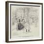 A Corner of the Champs Elysees, Near the Cirque, from Paris Brillant-null-Framed Giclee Print