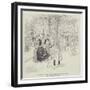 A Corner of the Champs Elysees, Near the Cirque, from Paris Brillant-null-Framed Giclee Print