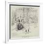 A Corner of the Champs Elysees, Near the Cirque, from Paris Brillant-null-Framed Giclee Print