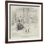 A Corner of the Champs Elysees, Near the Cirque, from Paris Brillant-null-Framed Giclee Print