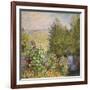 A Corner of the Garden at Montgeron, 1876-7-Claude Monet-Framed Giclee Print