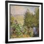 A Corner of the Garden at Montgeron, 1876-7-Claude Monet-Framed Giclee Print