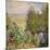 A Corner of the Garden at Montgeron, 1876-7-Claude Monet-Mounted Giclee Print