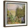 A Corner of the Garden at Montgeron, 1876-7-Claude Monet-Framed Giclee Print