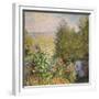 A Corner of the Garden at Montgeron, 1876-7-Claude Monet-Framed Giclee Print