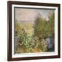 A Corner of the Garden at Montgeron, 1876-7-Claude Monet-Framed Giclee Print