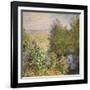 A Corner of the Garden at Montgeron, 1876-7-Claude Monet-Framed Giclee Print