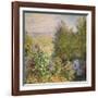 A Corner of the Garden at Montgeron, 1876-7-Claude Monet-Framed Giclee Print