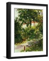 A Corner of the Garden In Rueil, 1882-Edouard Manet-Framed Giclee Print