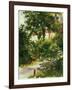 A Corner of the Garden In Rueil, 1882-Edouard Manet-Framed Giclee Print