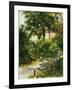 A Corner of the Garden In Rueil, 1882-Edouard Manet-Framed Giclee Print